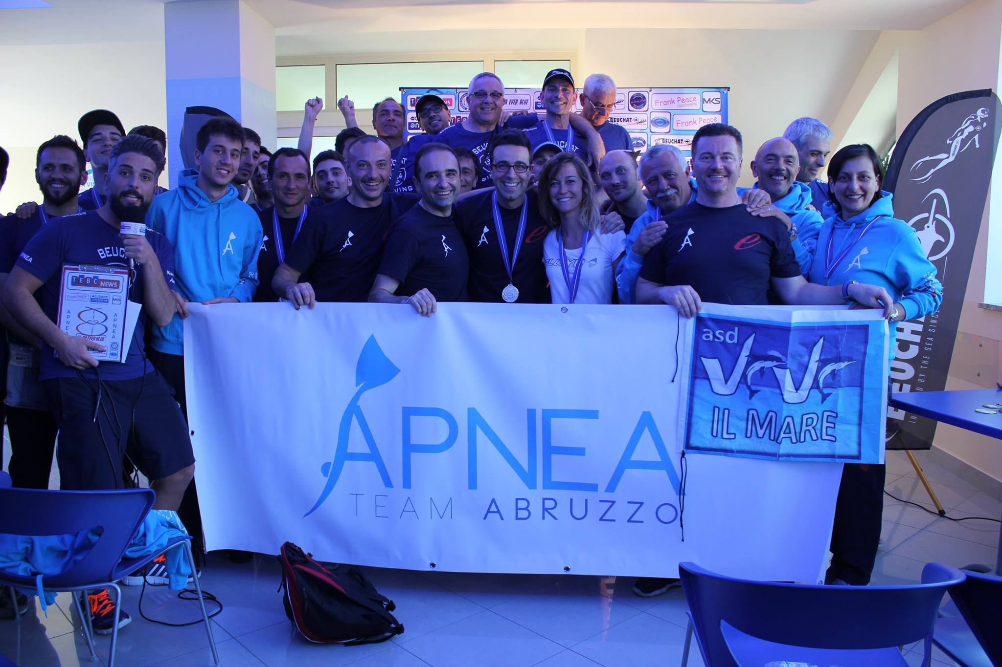 Al I Trofeo “Ever Blue Apnea Family” Apnea Team Abruzzo ancora sugli scudi