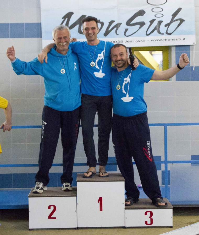 A Jesi l’Apnea Team Abruzzo fa incetta di medaglie