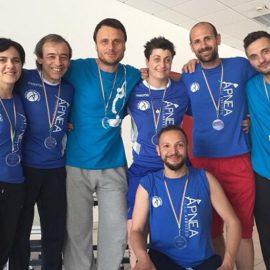 Apnea Team Abruzzo domina a Bari: 7 medaglie per 7 atleti